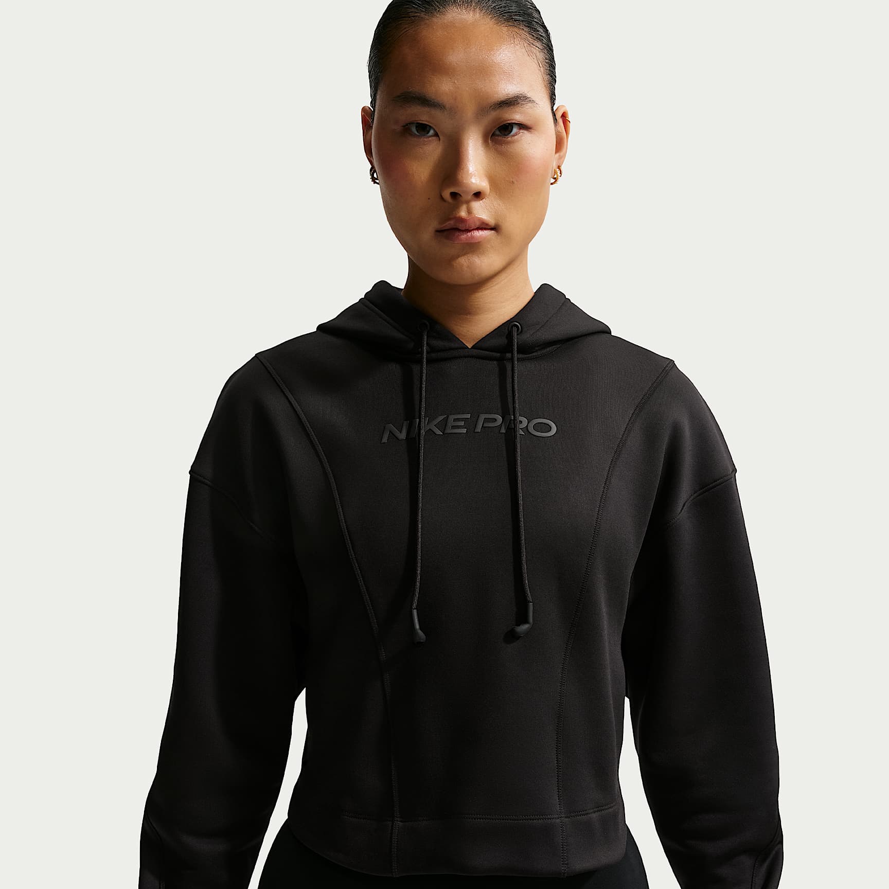 Nike Pro Women's Therma-FIT Hoodie. Nike LU